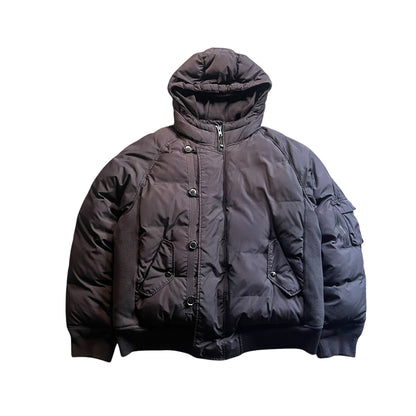 OLD STUSSY hooded puffer jacket