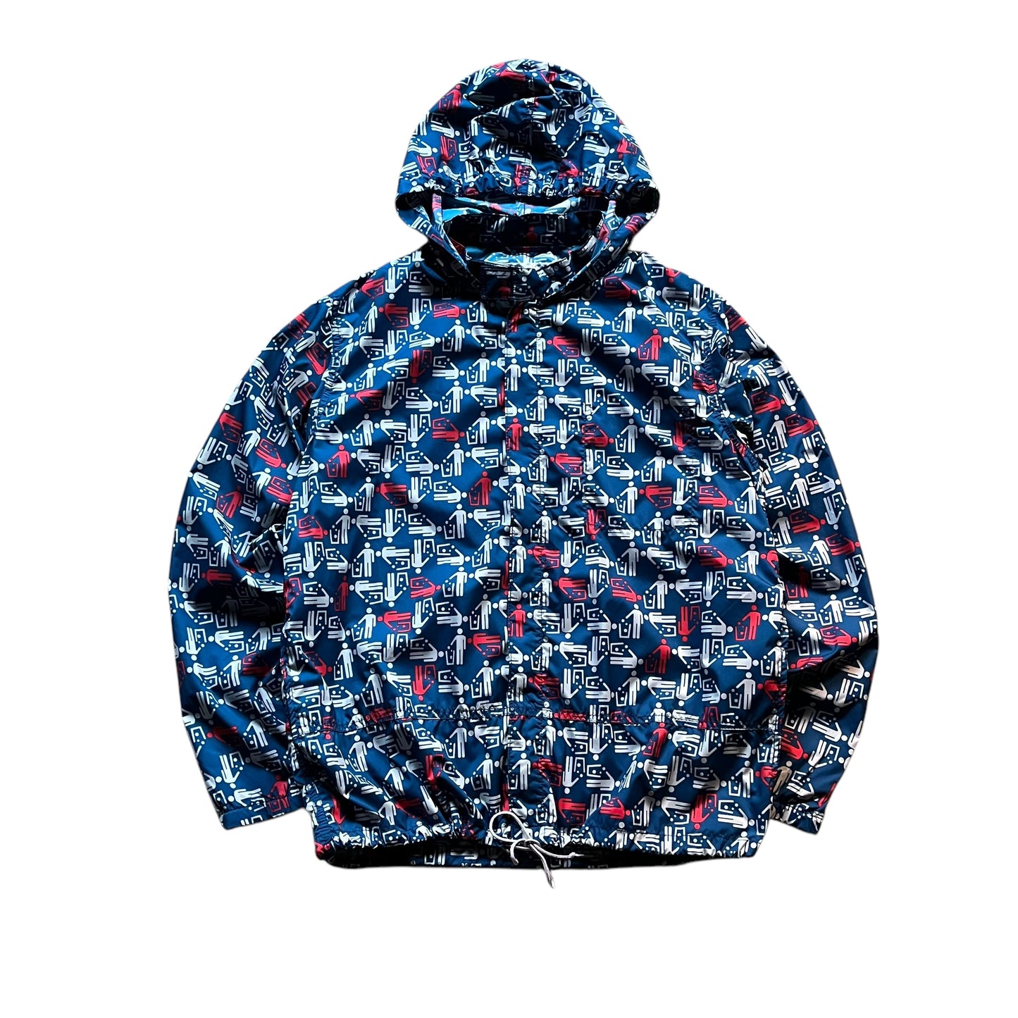 comme des garcons shirt hooded nylon jacket