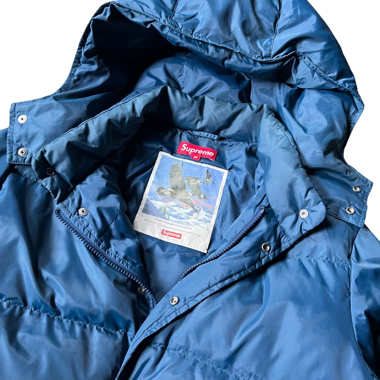 supreme 00s hooded down jacket