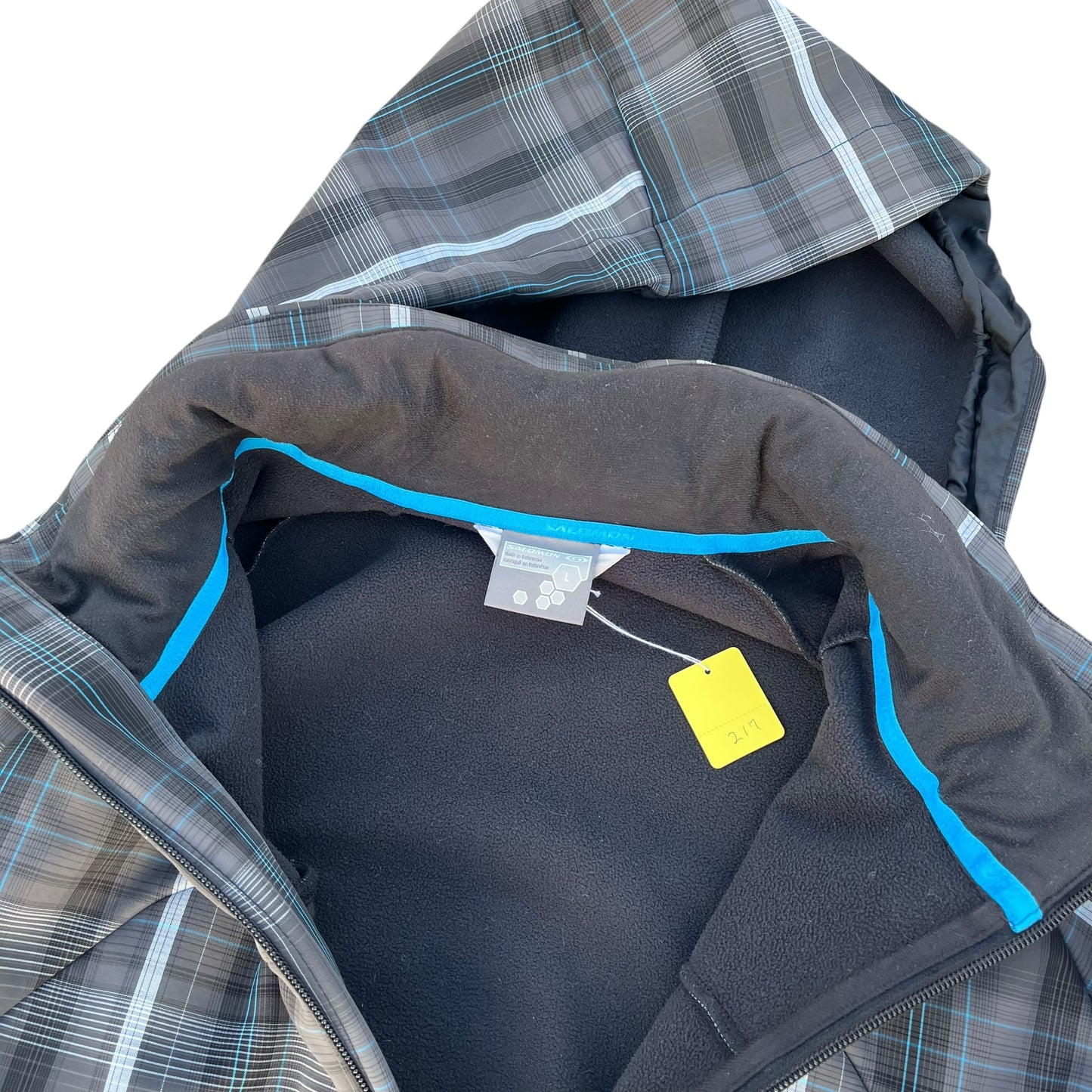 Salomon 00s plaid shell jacket