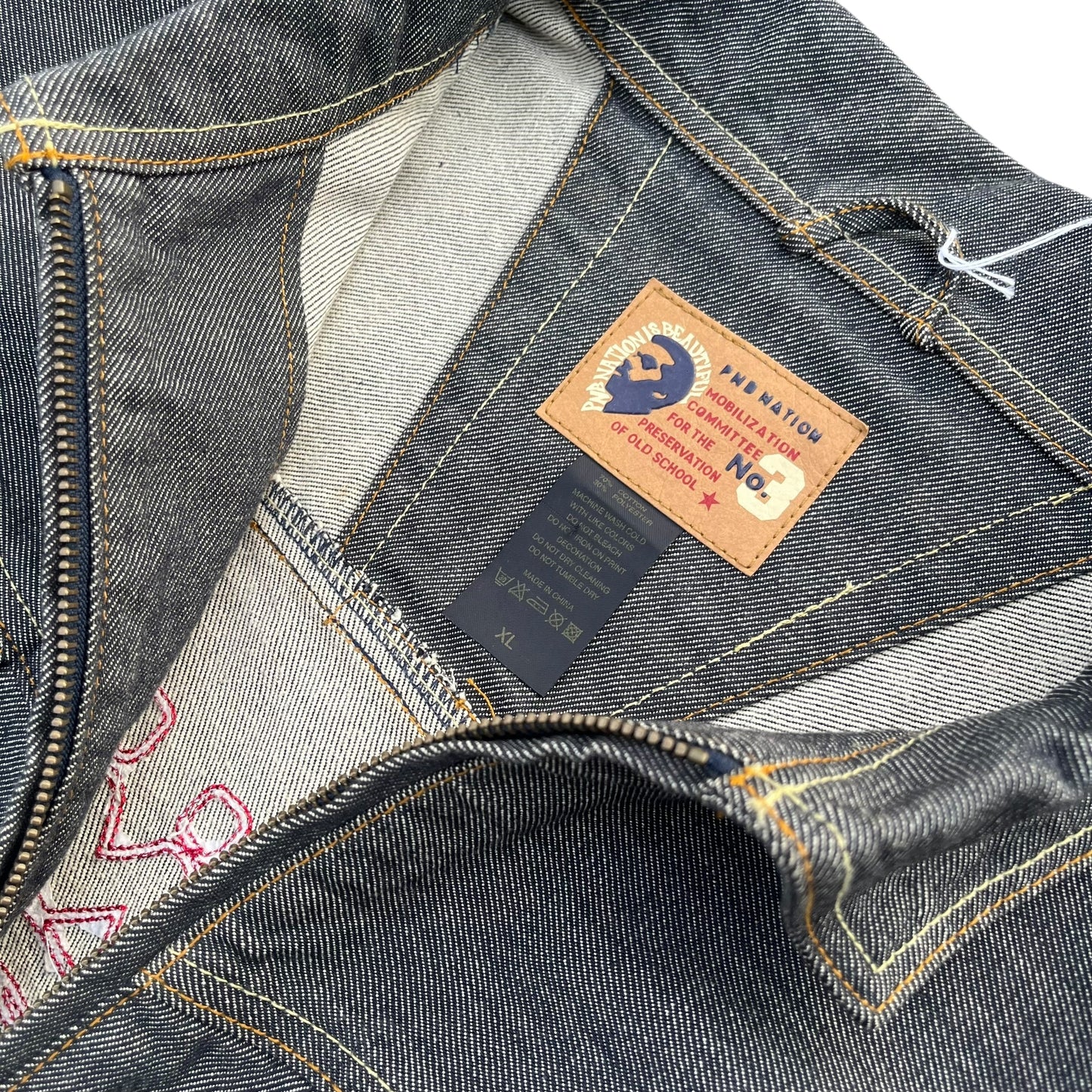 PNB nation denim jacket