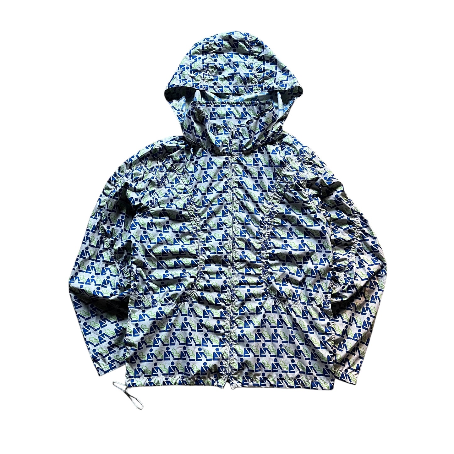 comme des garcos shirt nylon jacket